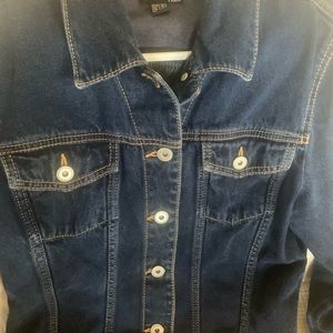 H&M dark denim jacket size 12